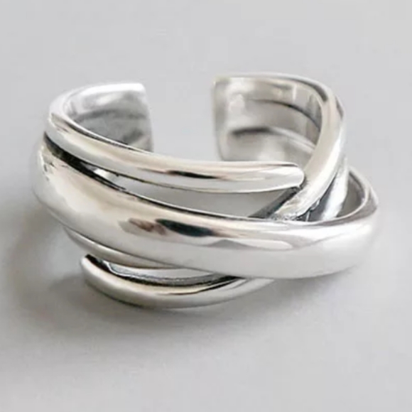 Sterling Silver Jewelry - 925 Sterling Silver Bohemian Adjustable Ring